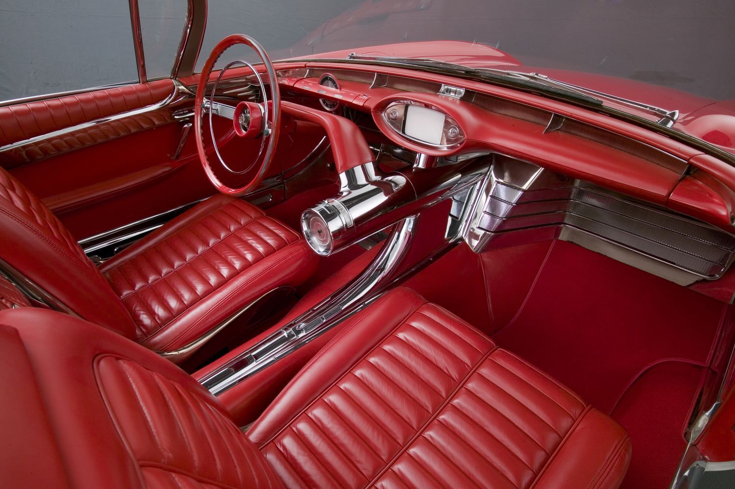 1956 Buick Centurion Concept Car interior shot