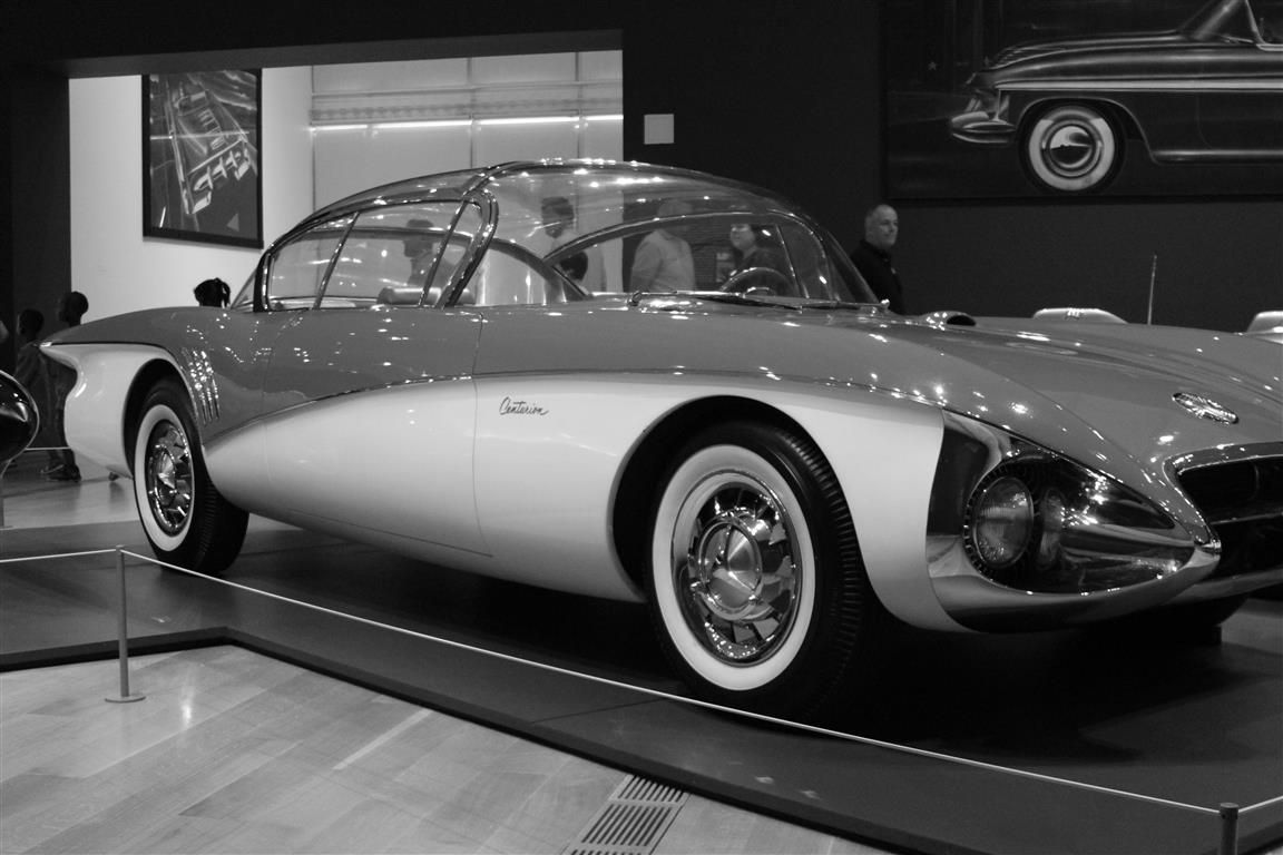 1956 Buick Centurion Concept Car in museum