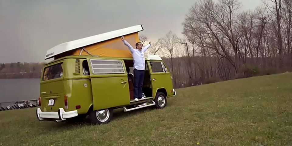 Jim Gaffigan's camping day with Jerry Seinfeld in his 1964 Volkswagen Camper Convertible