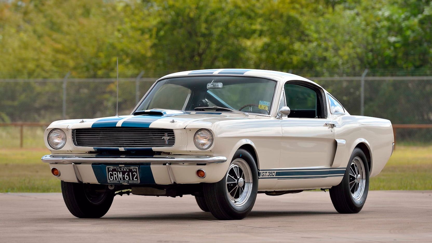 1966 Shelby GT350 on the highway