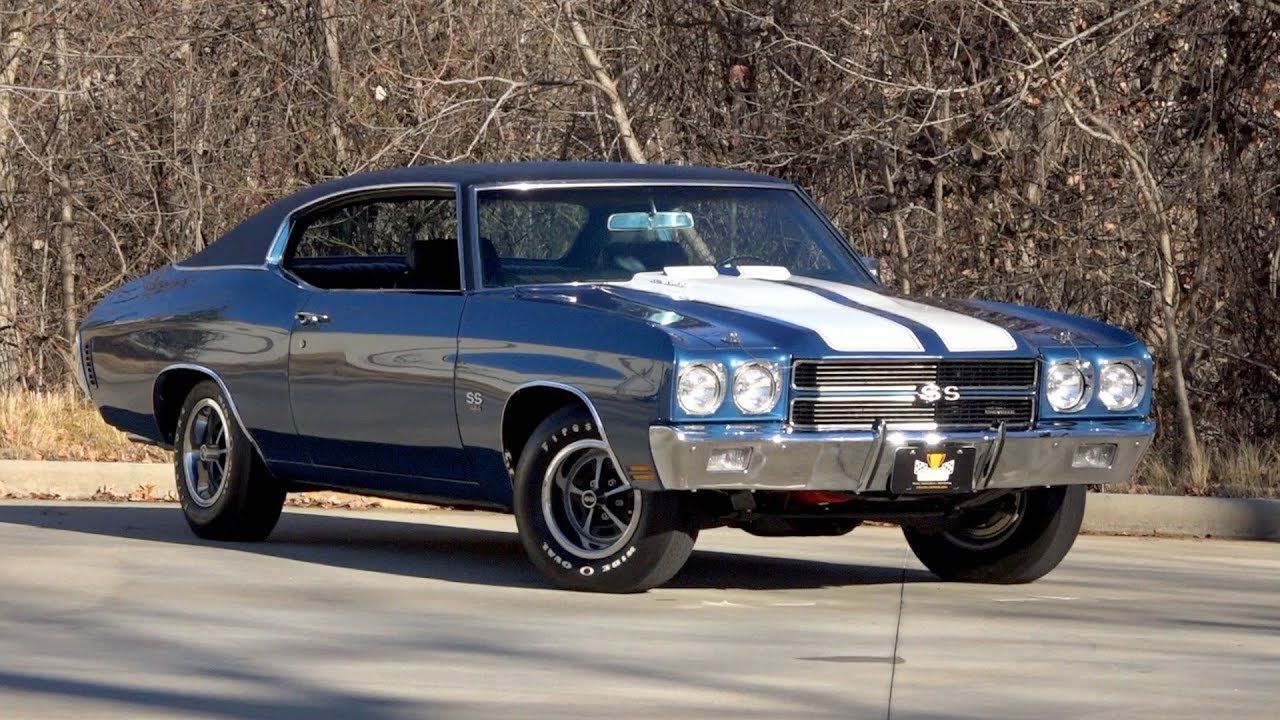 1970 Chevy Chevelle LS6 parked outside