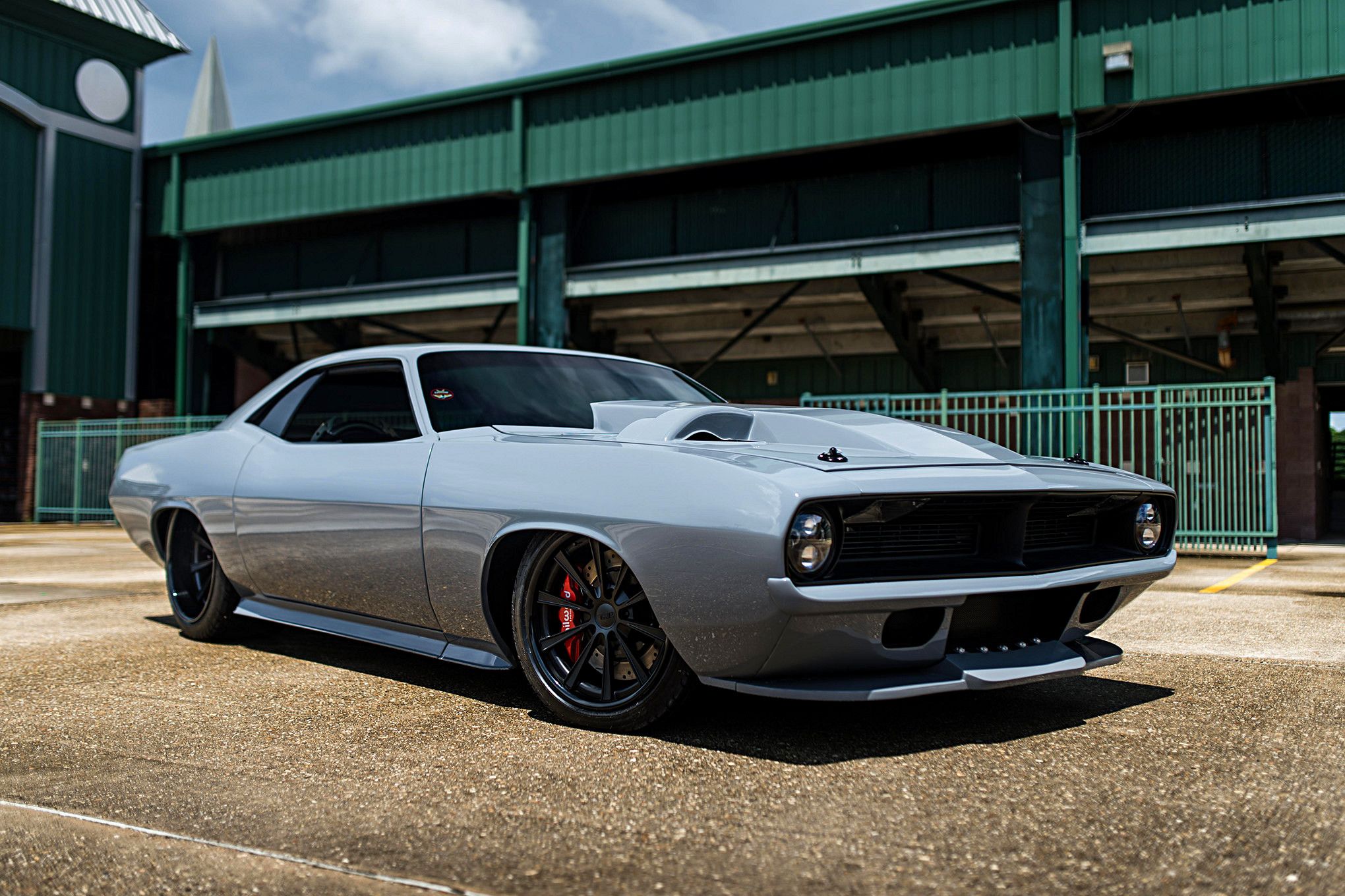 1970 Plymouth Barracuda ‘Torc’ parked