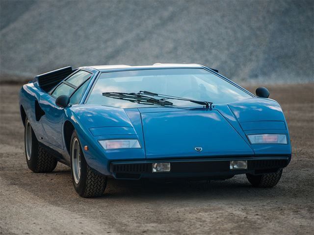 The classic 1976 Lamborghini Countach