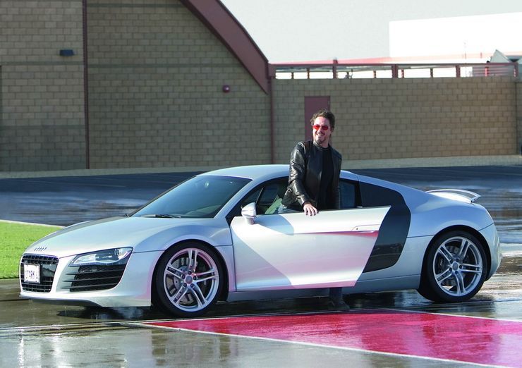 The Audi R8 from Iron Man