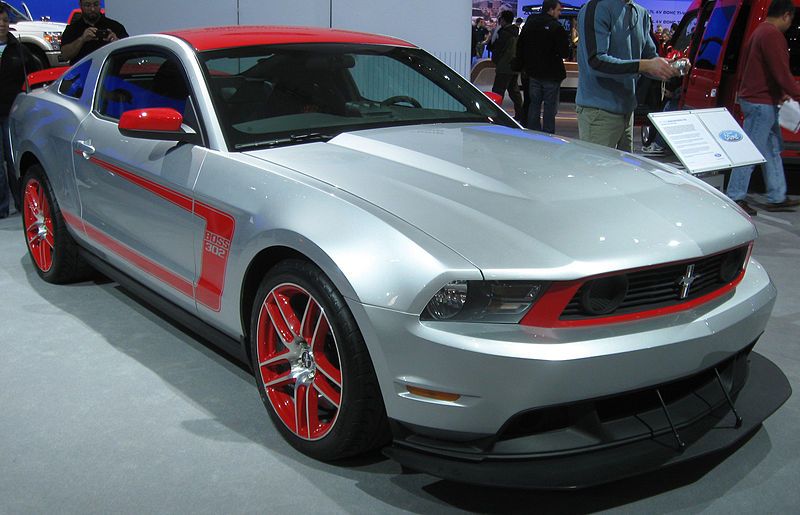 The Boss 302 Mustang made a comeback in 2012