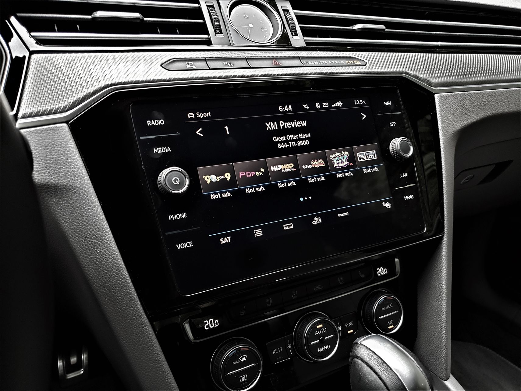 The center stack gets a superb infotainment system and high-quality switchgear.