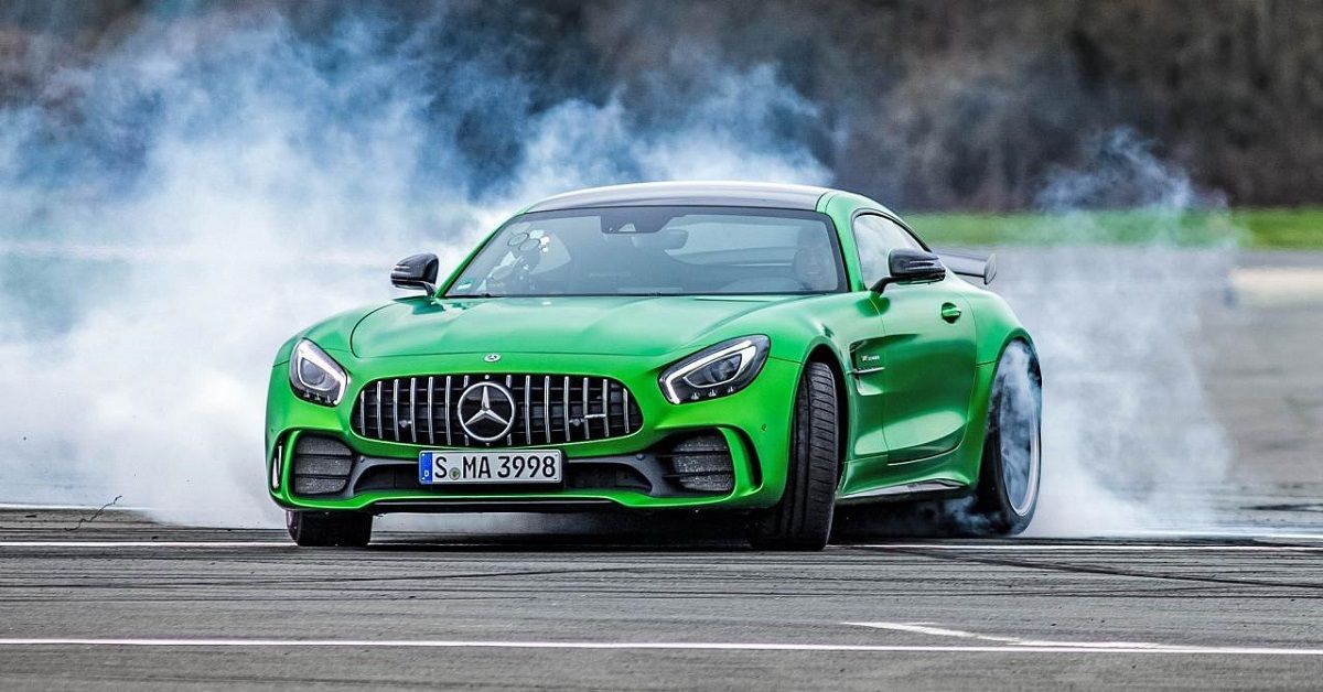AMG GT R Wheelspin Track