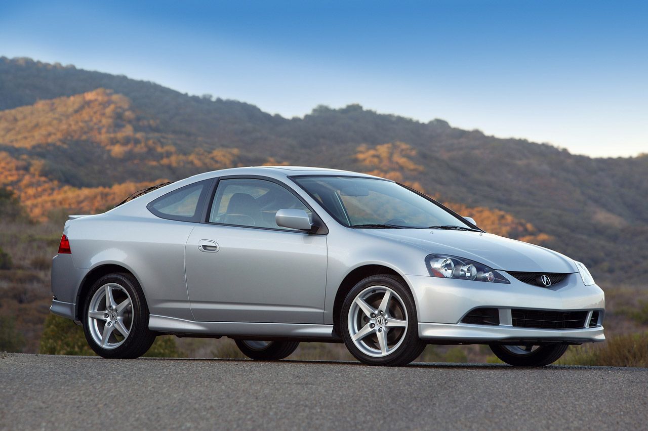 Acura RSX Type-S parked on the road