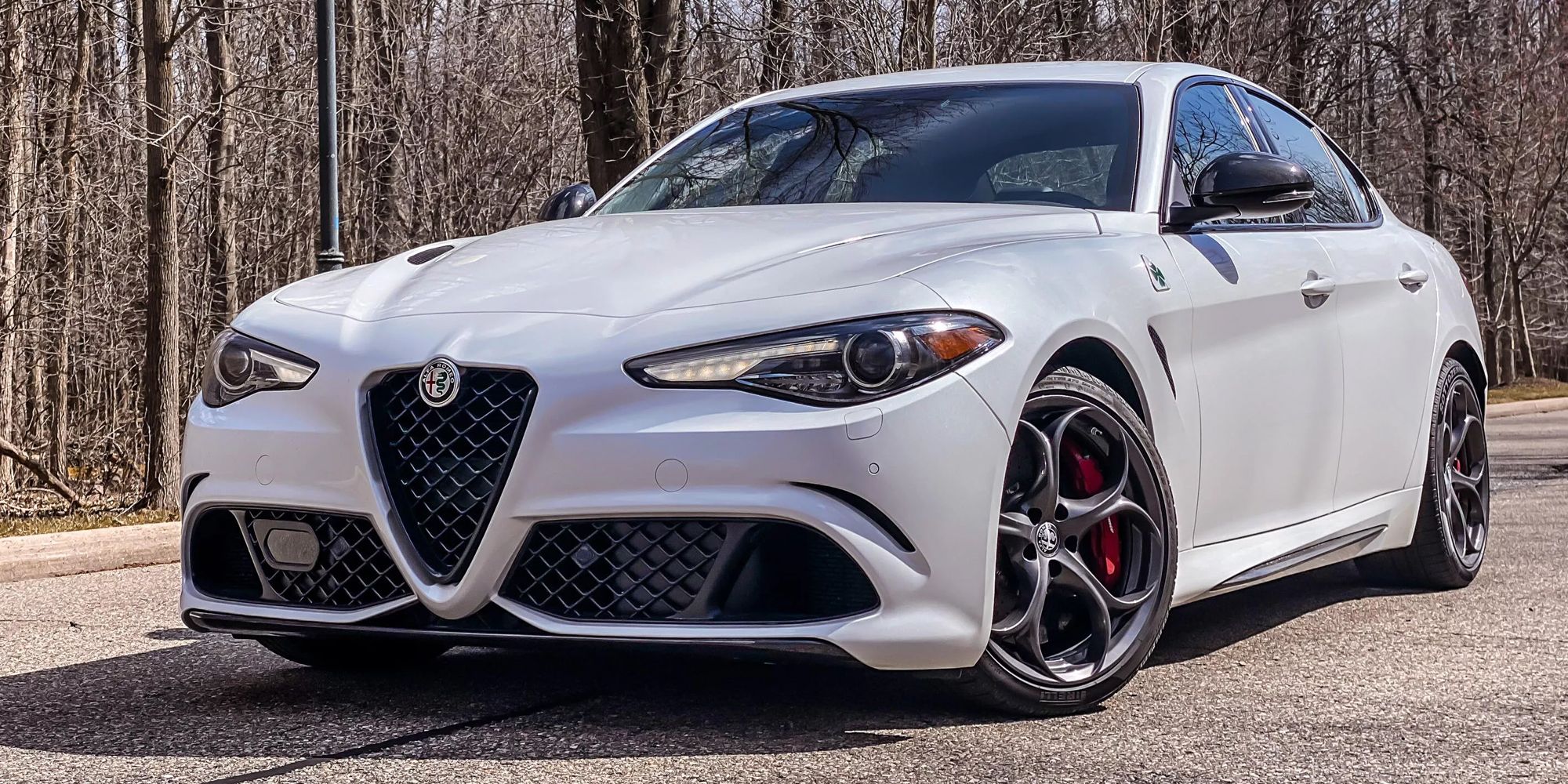 The front of the Giulia