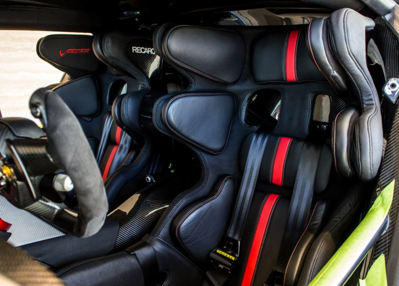 Aston Martin Vulcan Seats