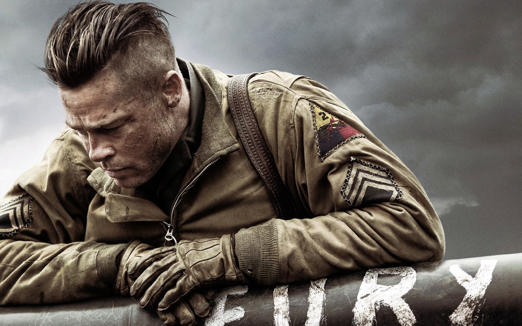 In Fury Movie Brad Pitt Played First Sergeant Don "Wardaddy" Collier, A Tank Commander Who Pushing Into The German Territory As The Final Part Of The Allied Advance