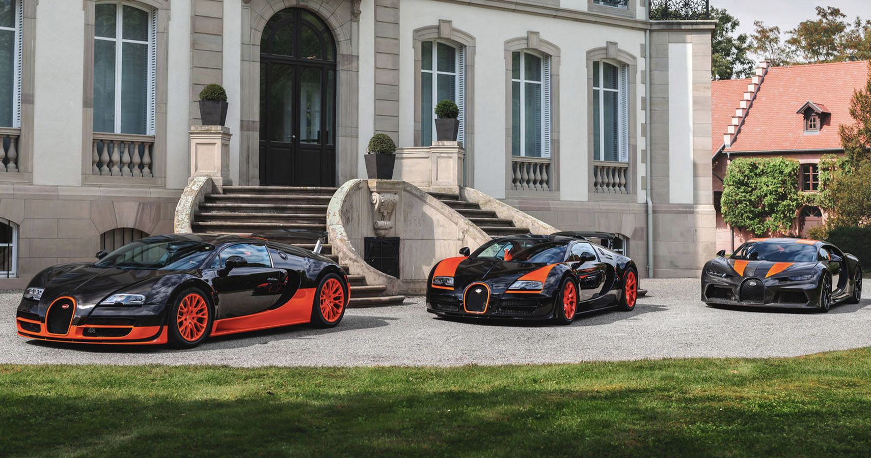 Bugatti Veyron And Chirons