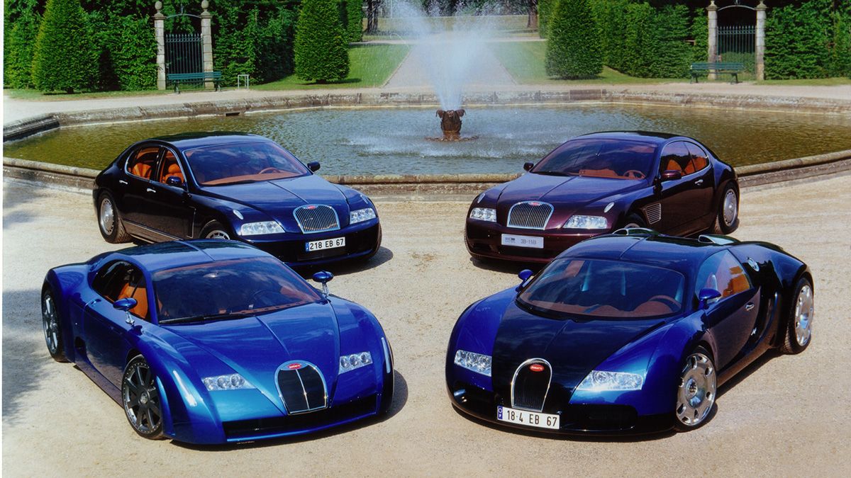 The bugatti veyron is 15 years old