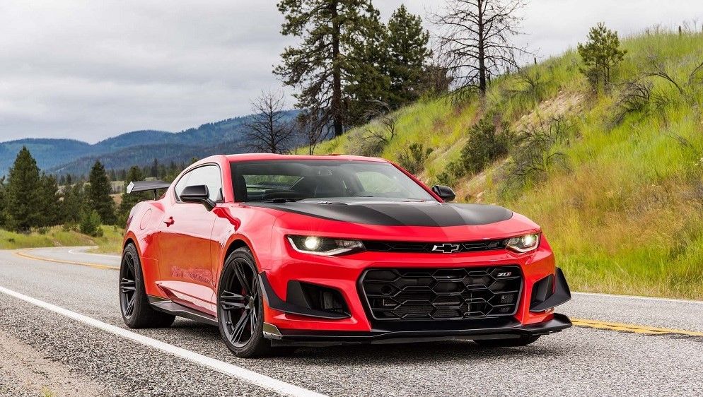 Camaro ZL1 1LE Red Woods