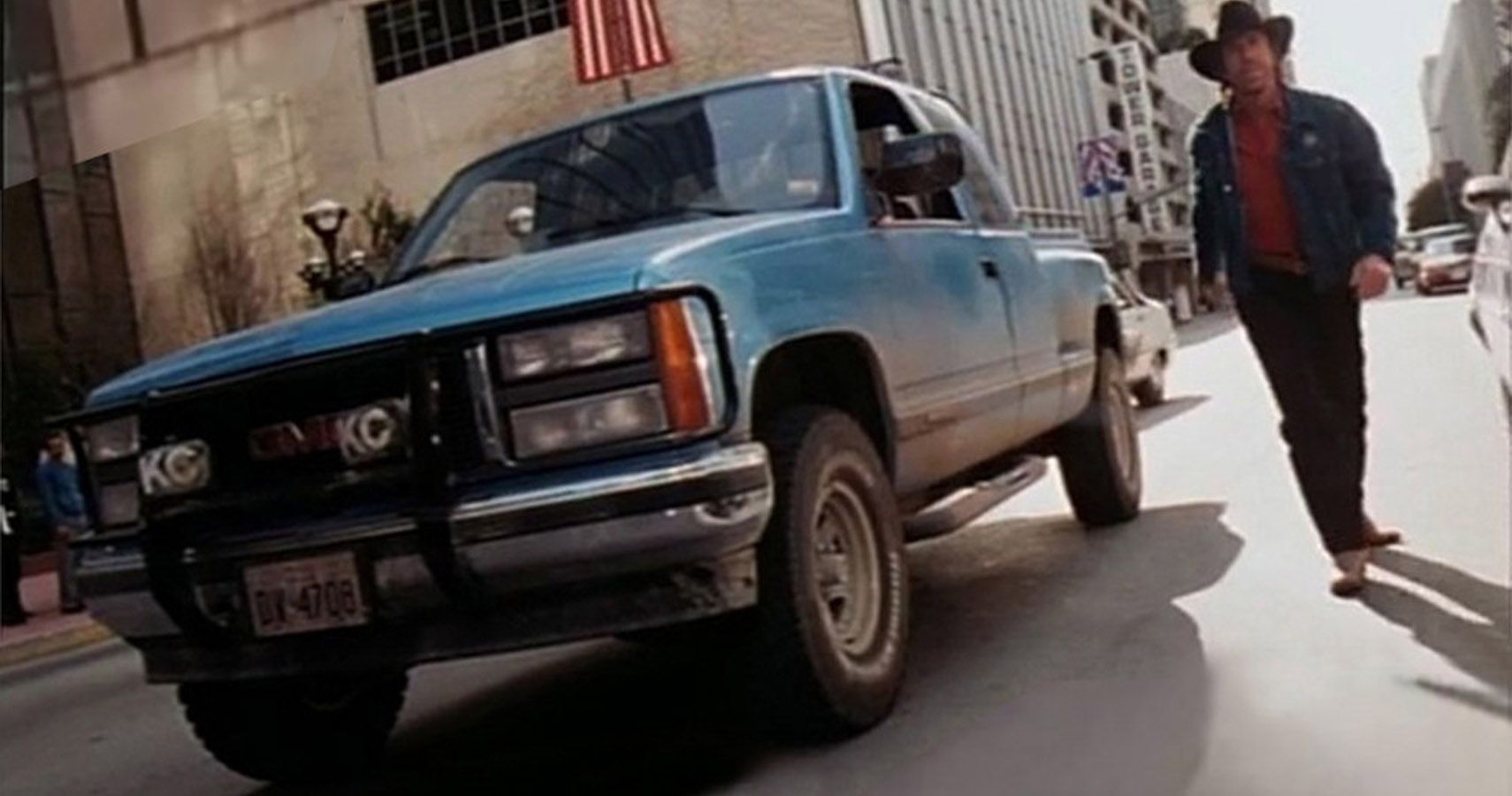 Chuck Norris's Truck Was Light Blue And It’s Unclear As To Which Of The Trims It Was