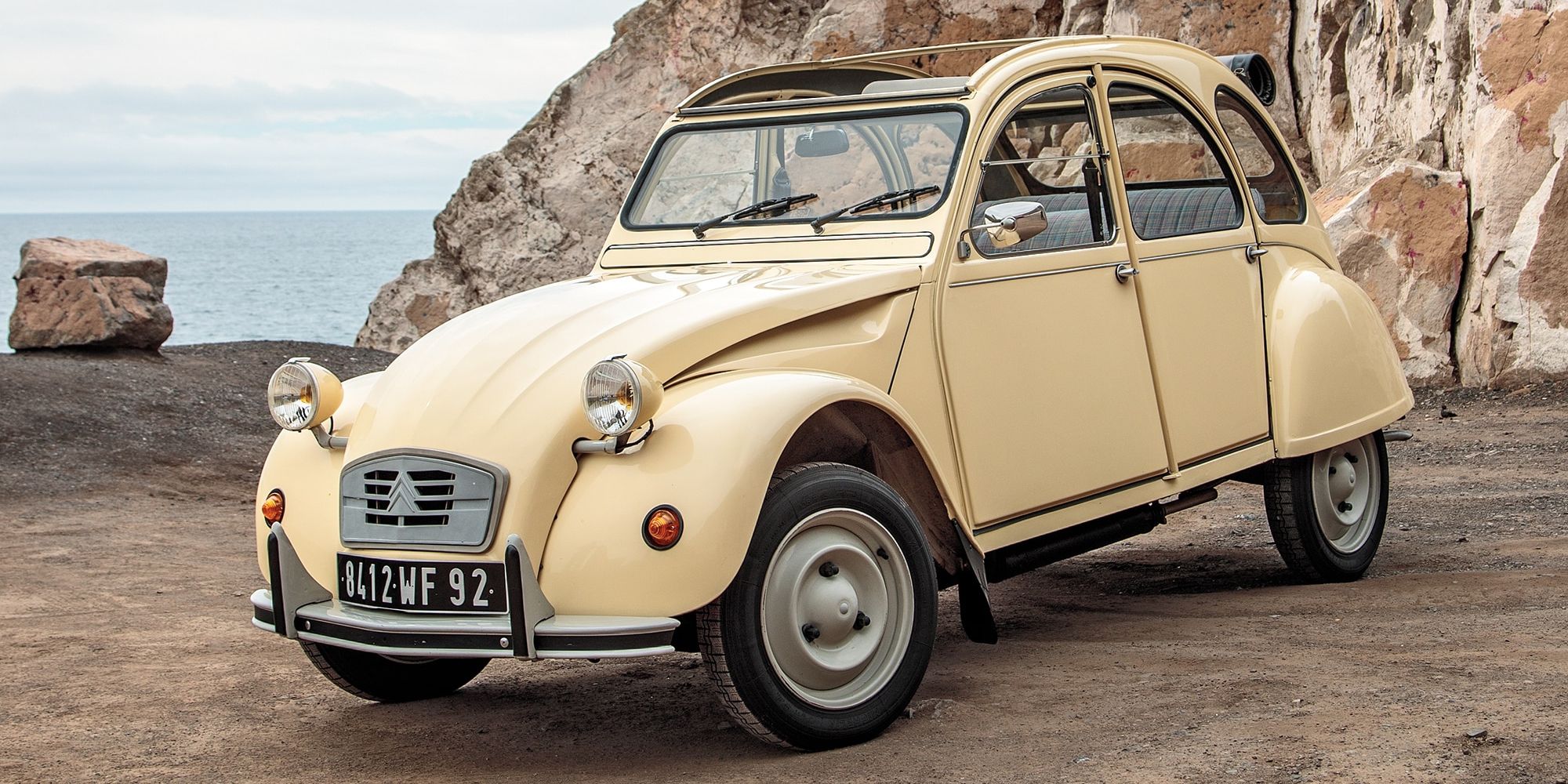The front of the 2CV