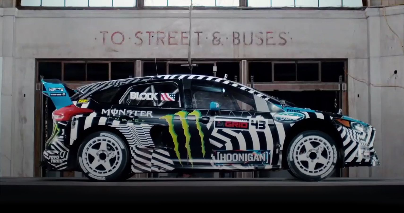 Ken Block Ford Focus RS RX profile