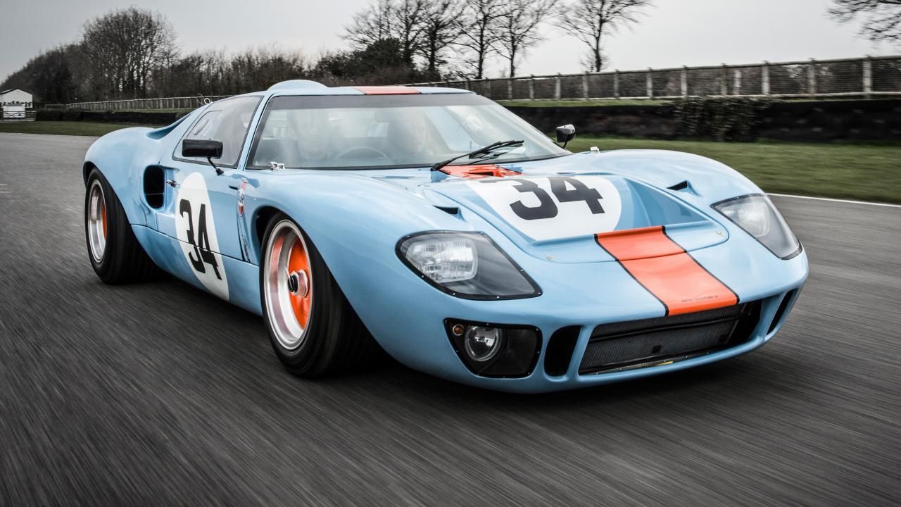 Ford GT40 on the road