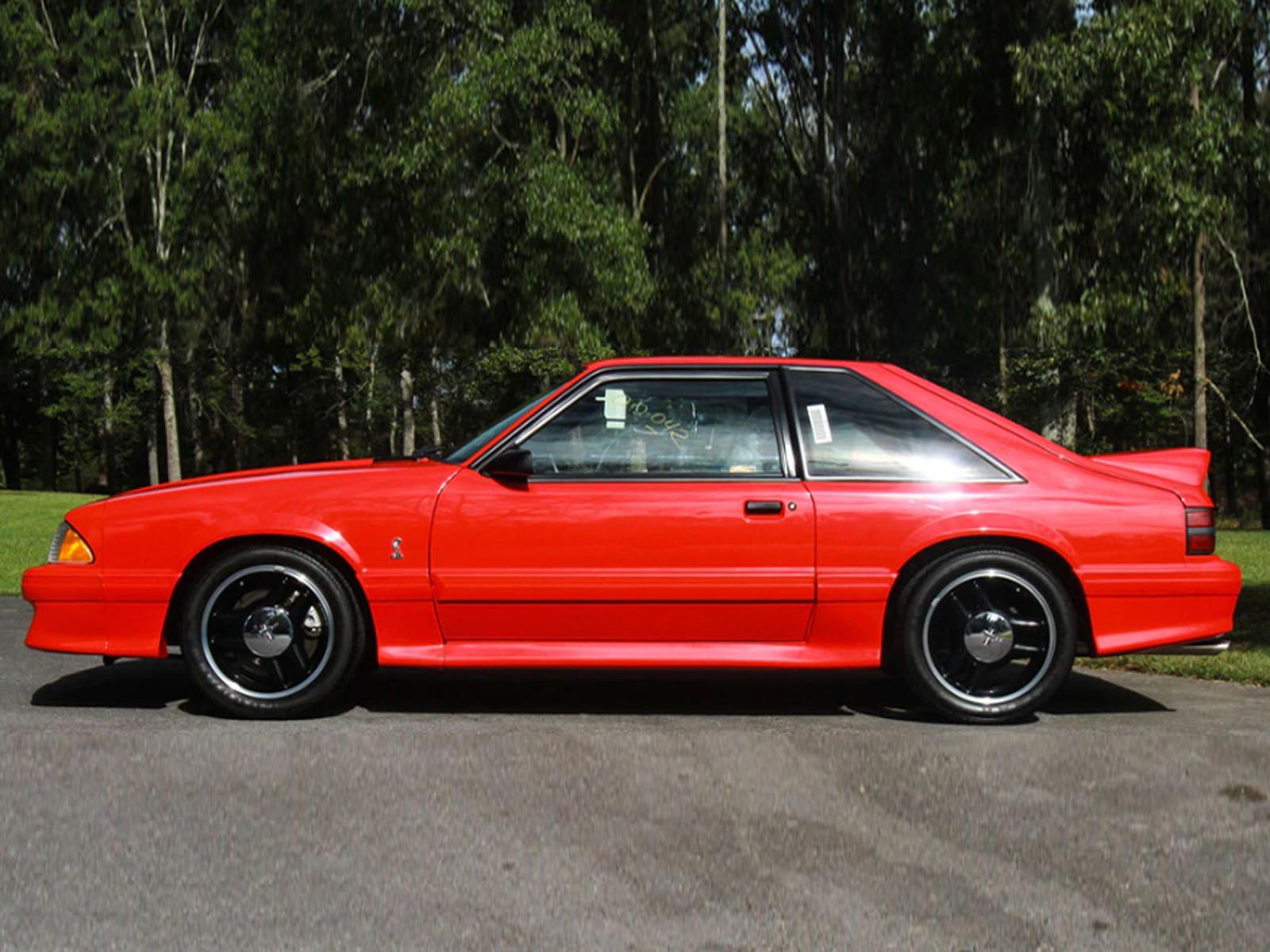 Fox Body Mustang on the road