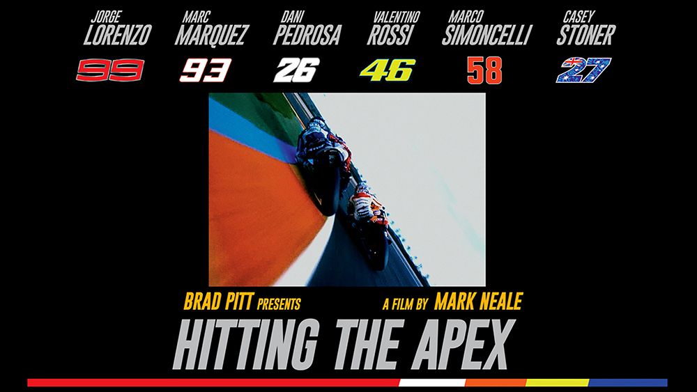 Hitting the Apex Brad Pitt MotoGP Film