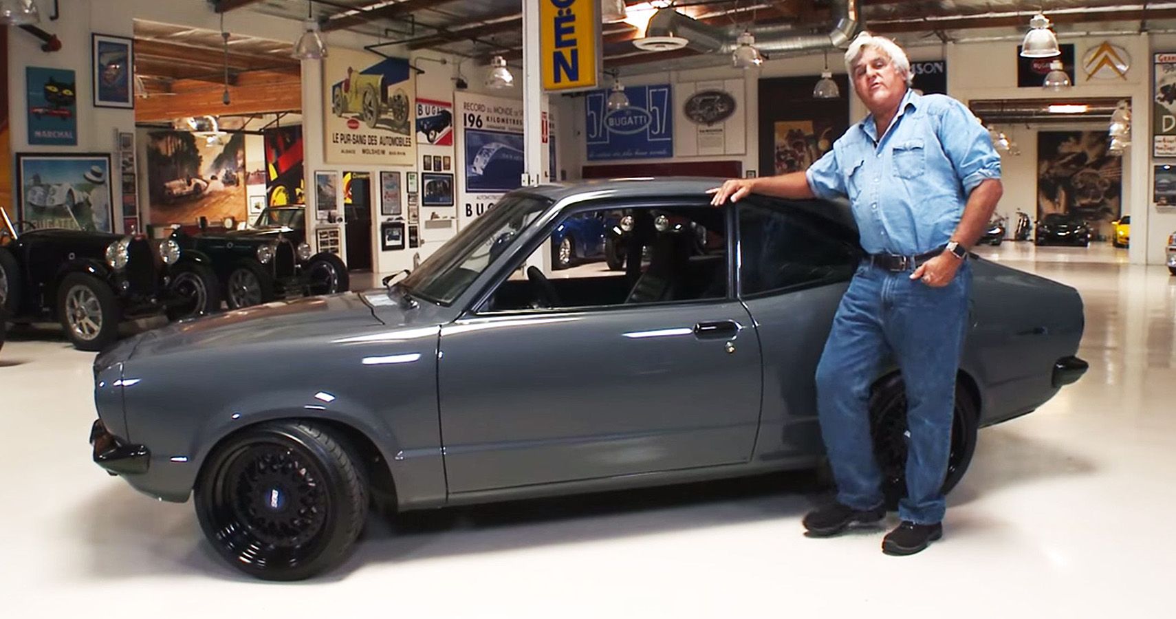 This 1973 Mazda RX3 Restomod From Jay Leno's Garage Is An Absolute Gem