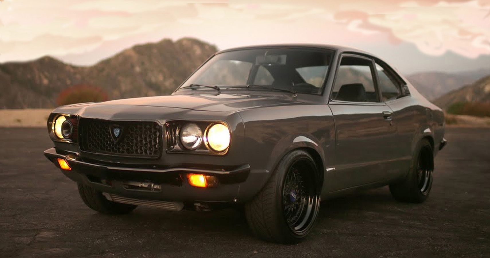 The Mazda RX-3 Savanna Was Sold In The Us From 1971 To 1978 As A Rotary-Engined Wonder
