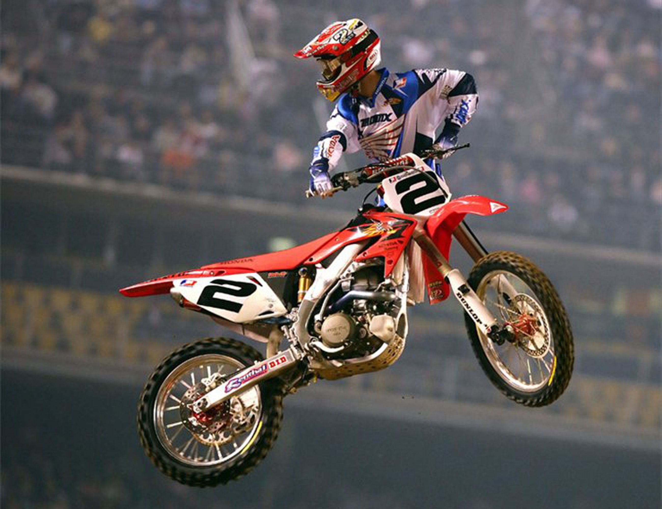 Jeremy McGrath catching some serious air