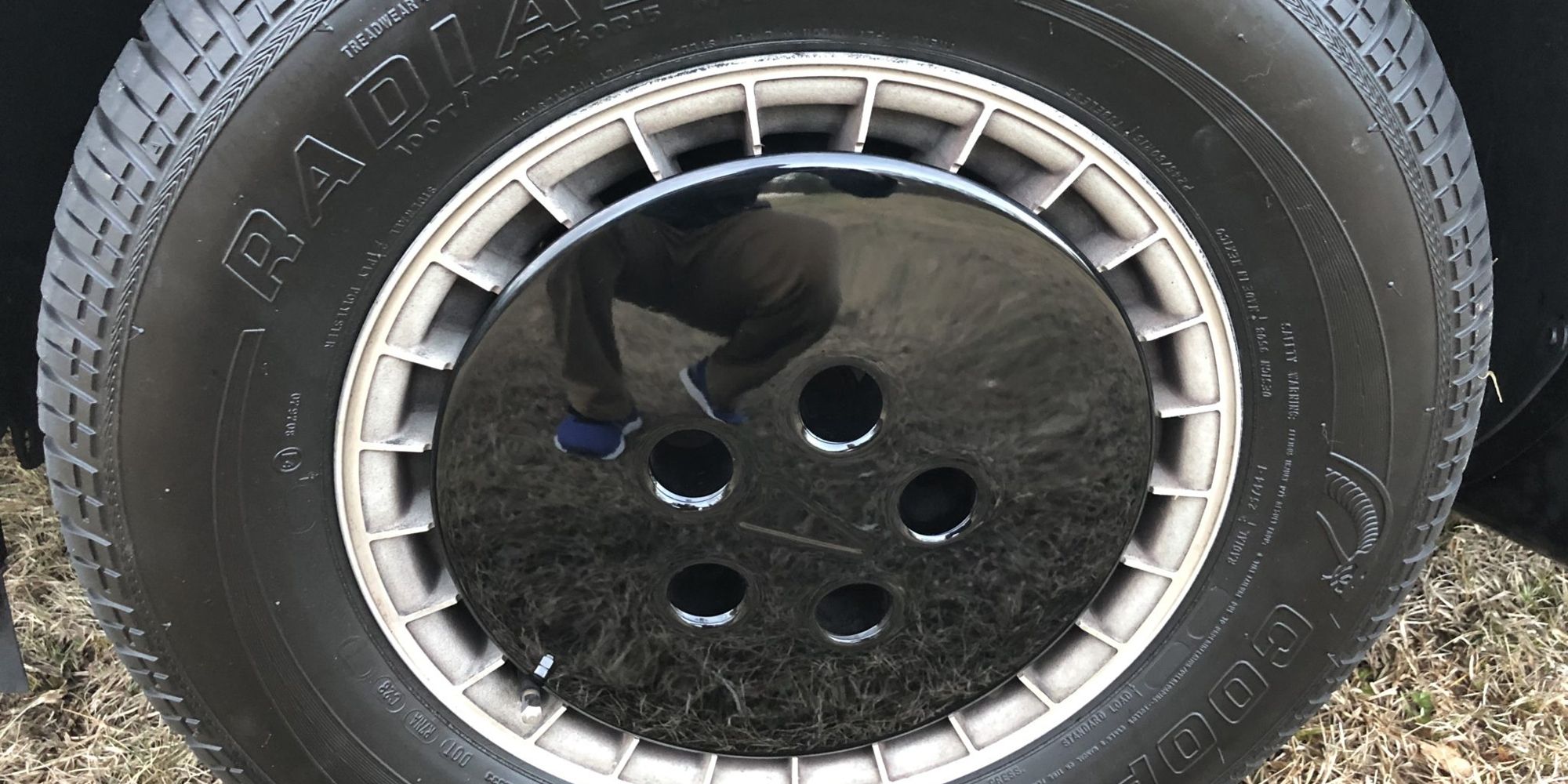 KITT's wheels up close