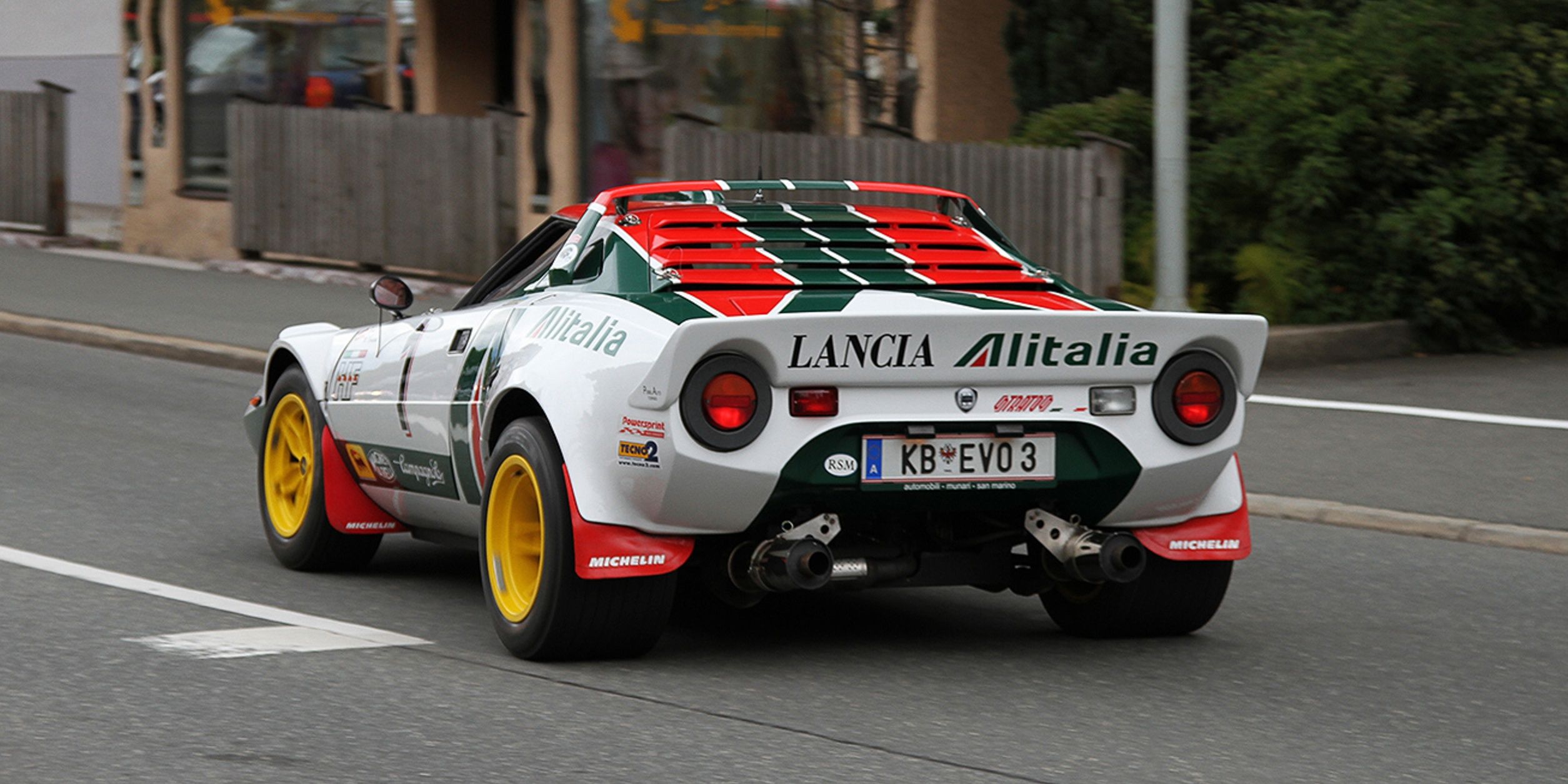 Lancia Stratos HF Back
