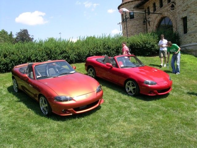 The NB is the second generation of the MX-5 sports car