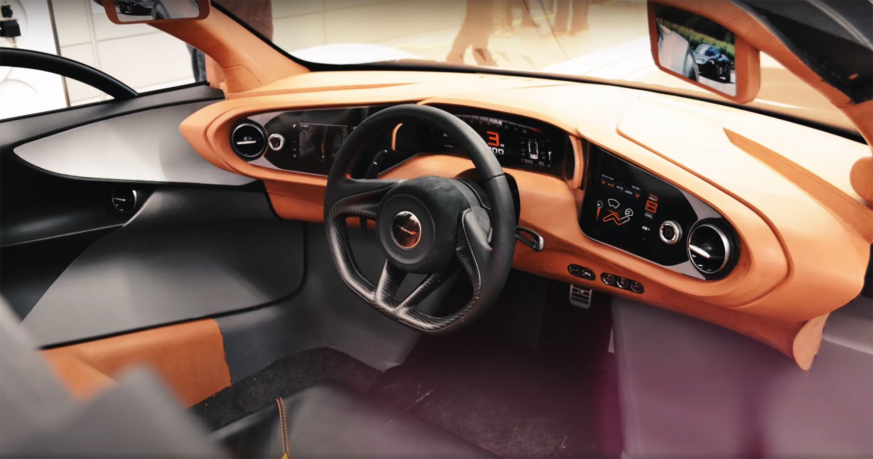 McLaren Speedtail model interior