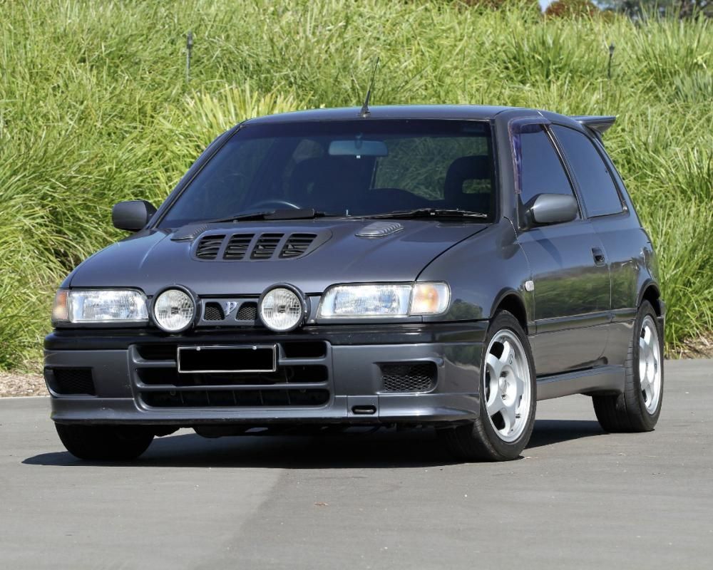 The Nissan Pulsar GTIR with a built in turbo engine