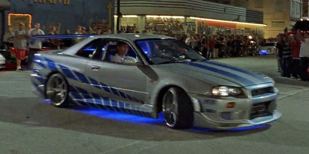Race scene from Fast and Furious