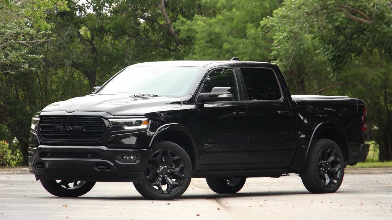 Ram 1500 Limited parked outside