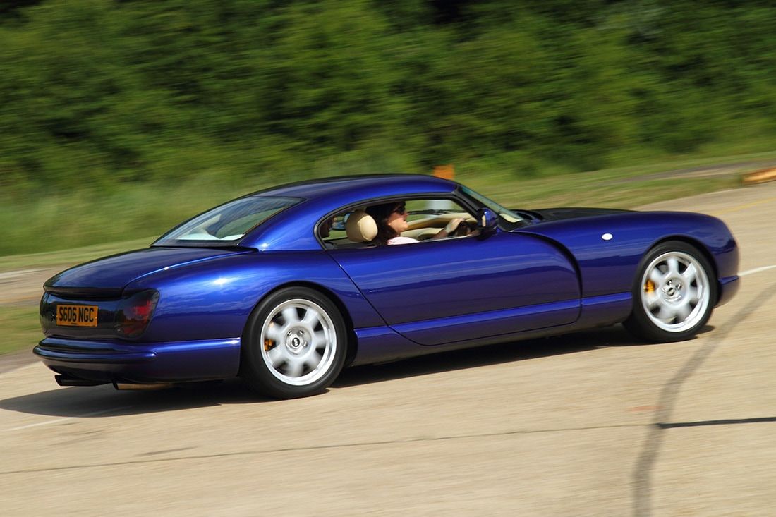 TVR Cerbera on the road