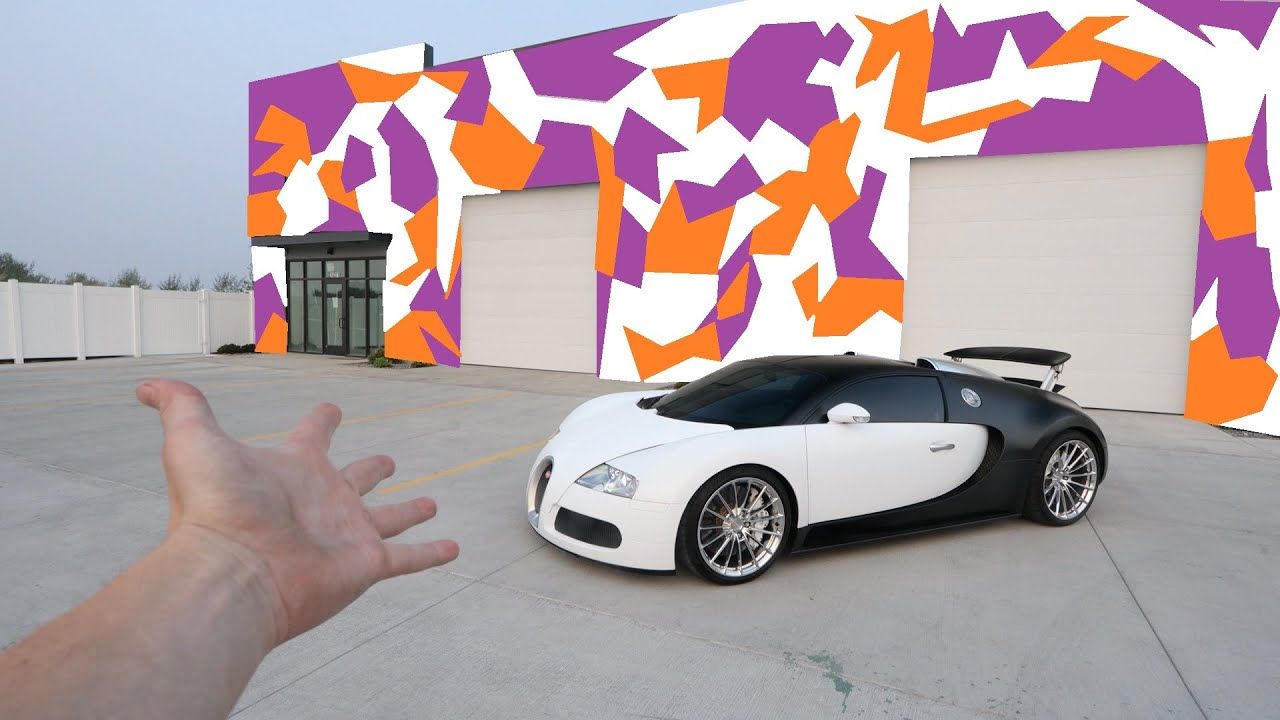 YouTuber Bugatti On Display