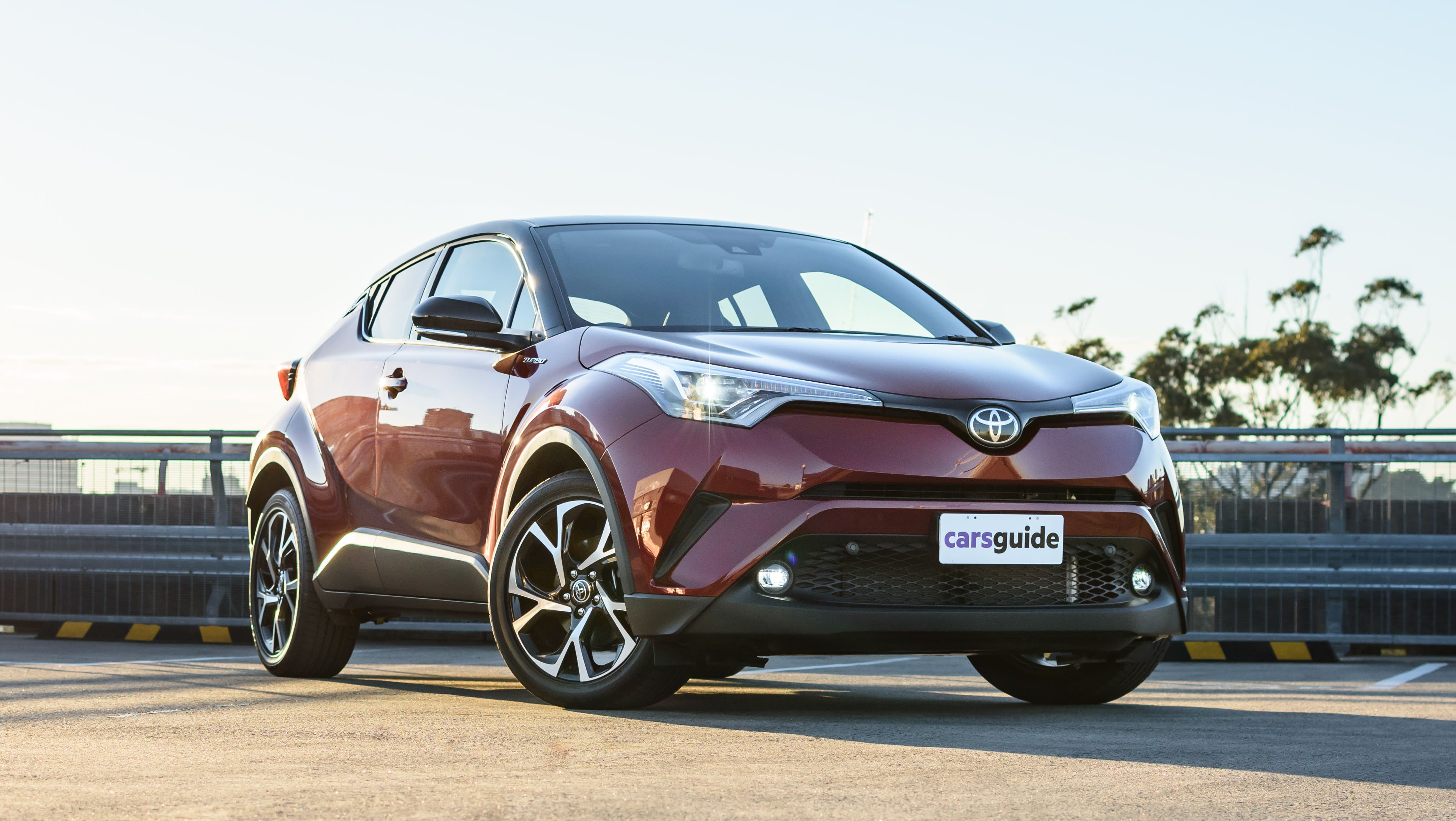 Toyota C-HR at a parking