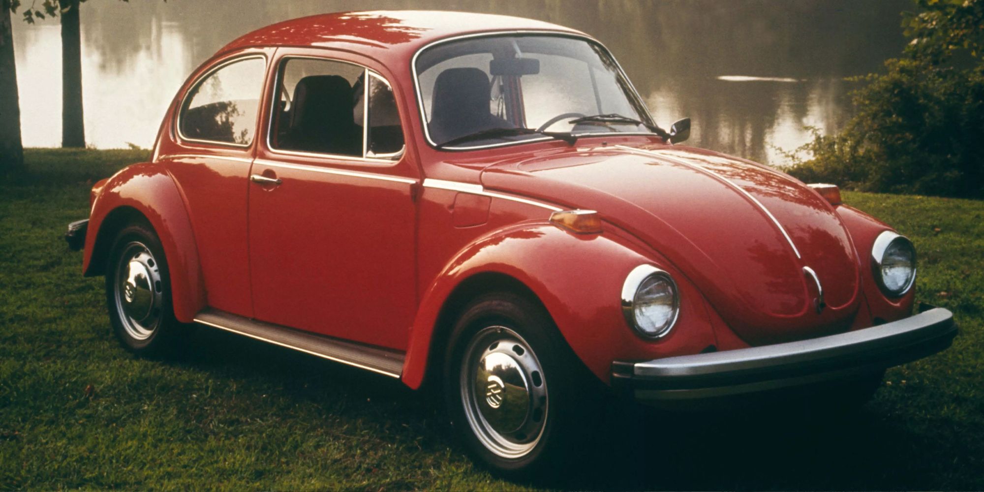 A standard red Beetle