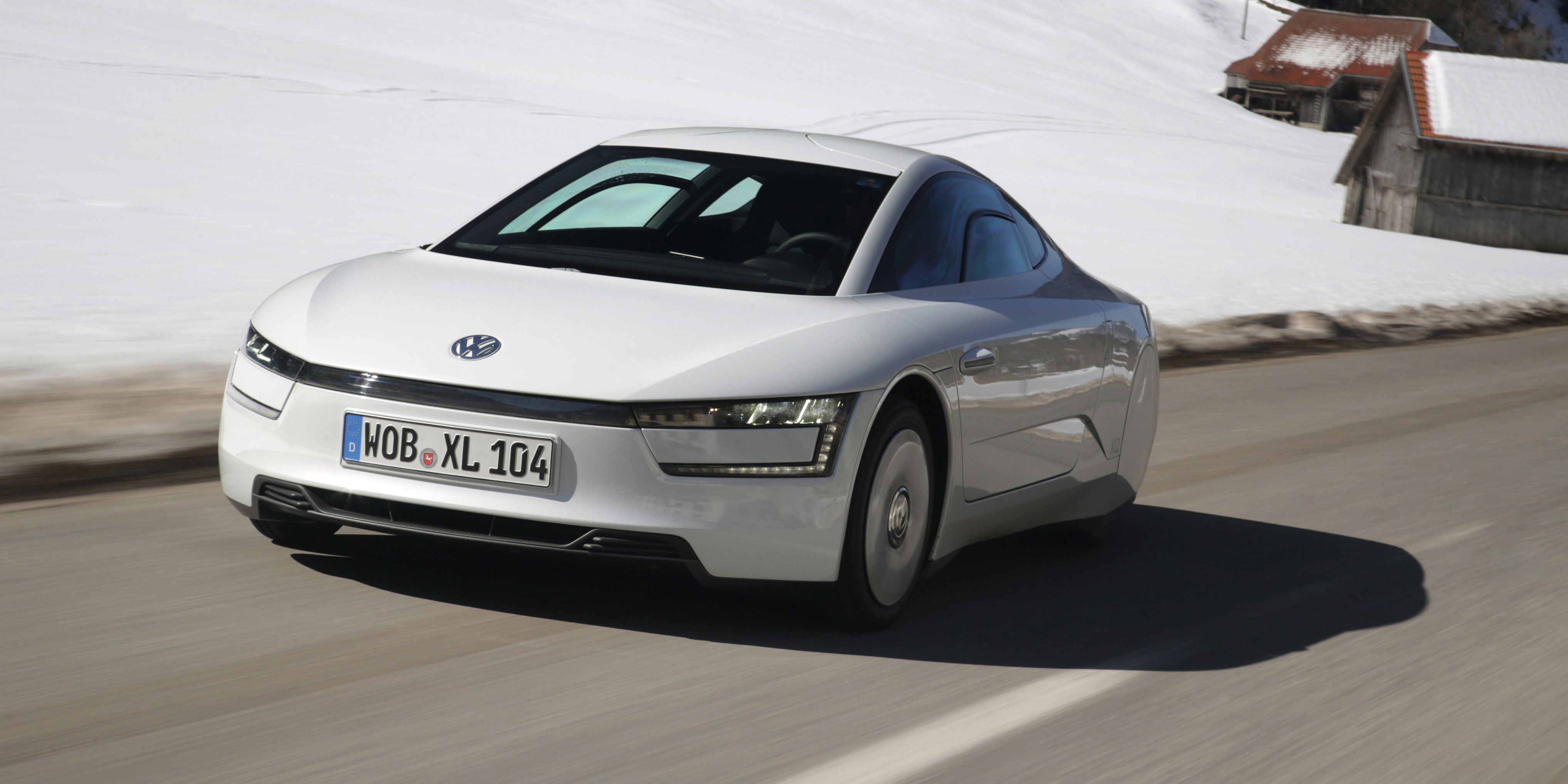 White Volkswagen XL1