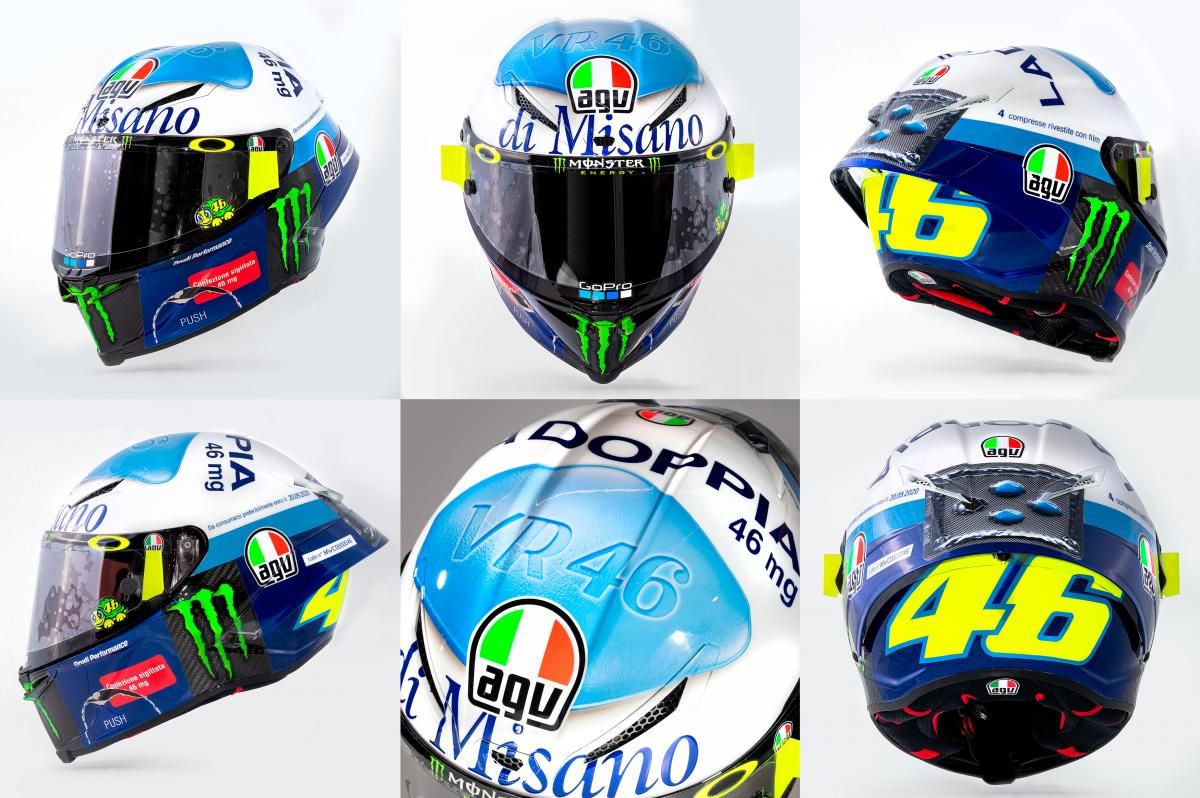 Valentino Rossi Viagra 46 Helmet