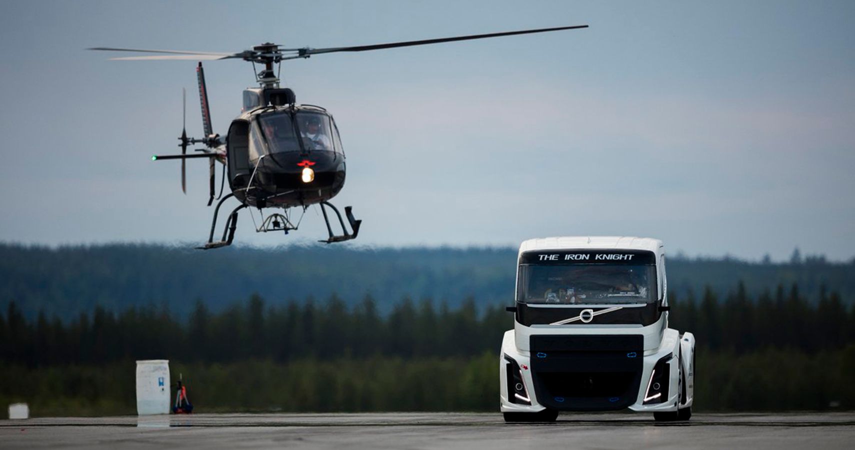 Here's What Makes The Volvo Iron Knight The Fastest Transport Truck In The World