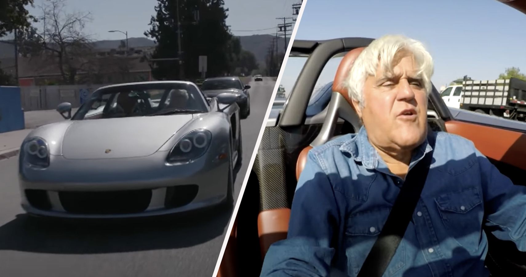 Watch Jay Leno Revel In The Porsche Carrera GT's Symphonically Tuned Exhaust
