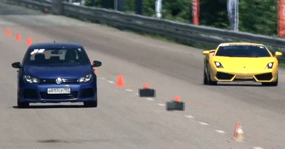 Golf R venceu Lambo