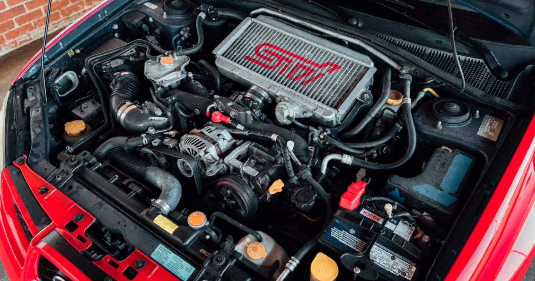 Subaru WRX from Baby Driver gets a modified boxer engine