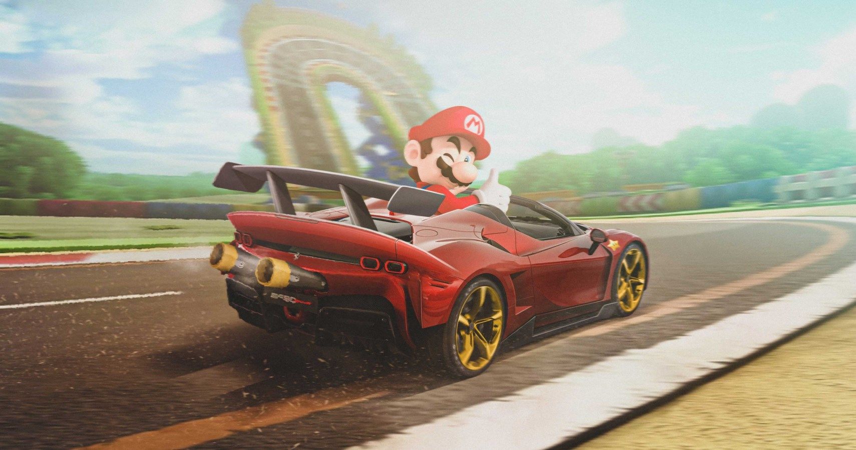 Check Out TeslaDriving Luigi And Other RealWorld Mario Kart Racers