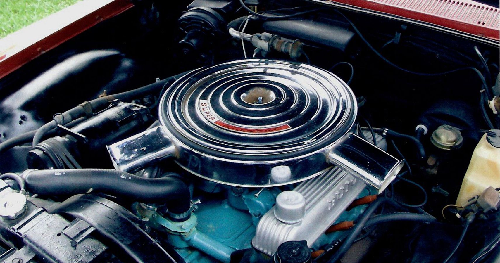 1966 Buick Wildcat 425 Nailhead V8 Engine Bay