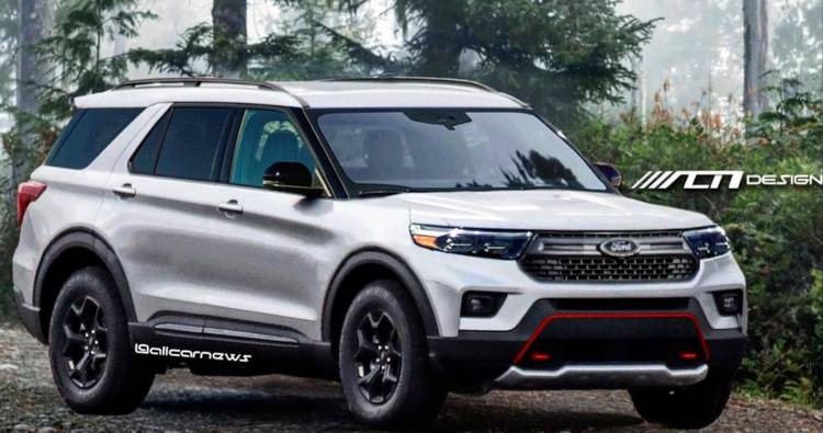 22 Ford Explorer Timberline Rendered From Spy Shots 22 Ford Explorer Timberline Rendered From Spy Shots