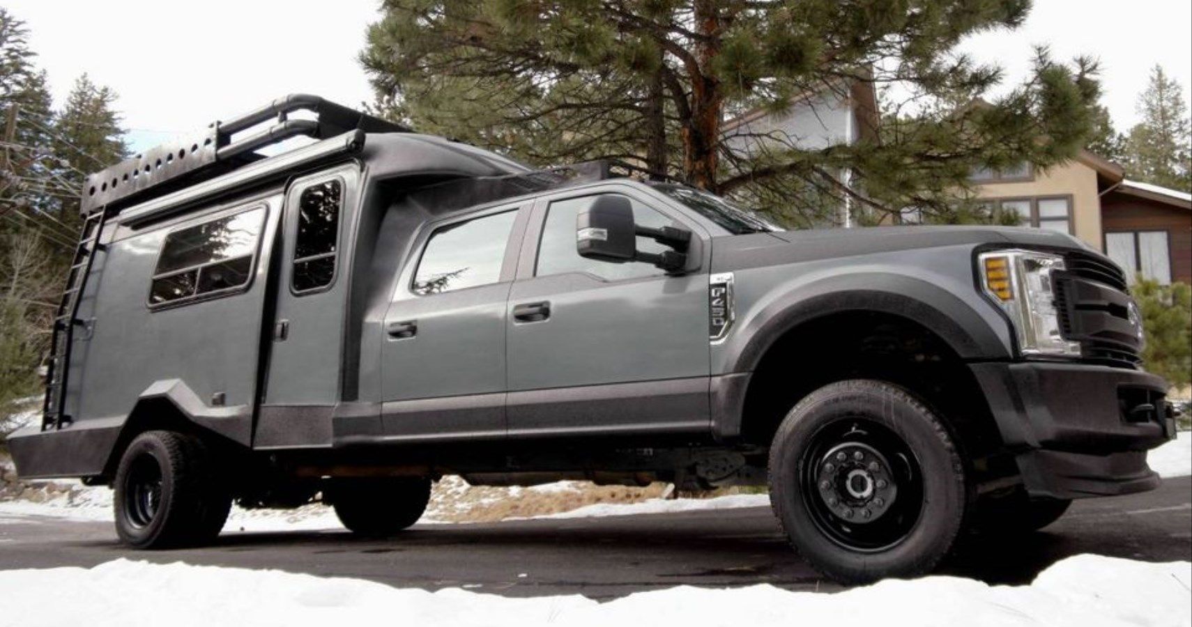 Extreme Ford F-450 Camper Truck Will Get You More Looks Than A Ferrari