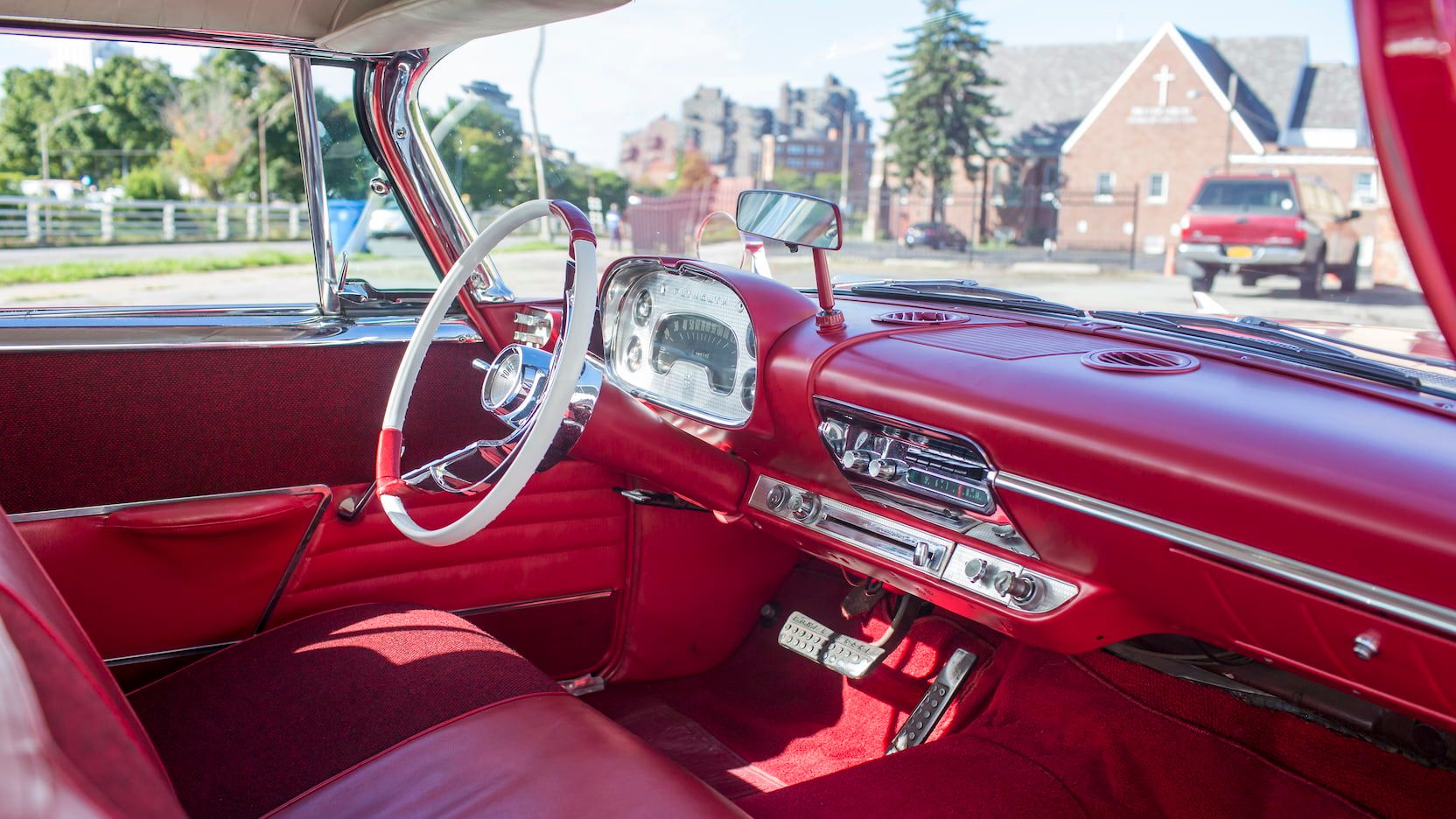 1958 Plymouth Fury interior view