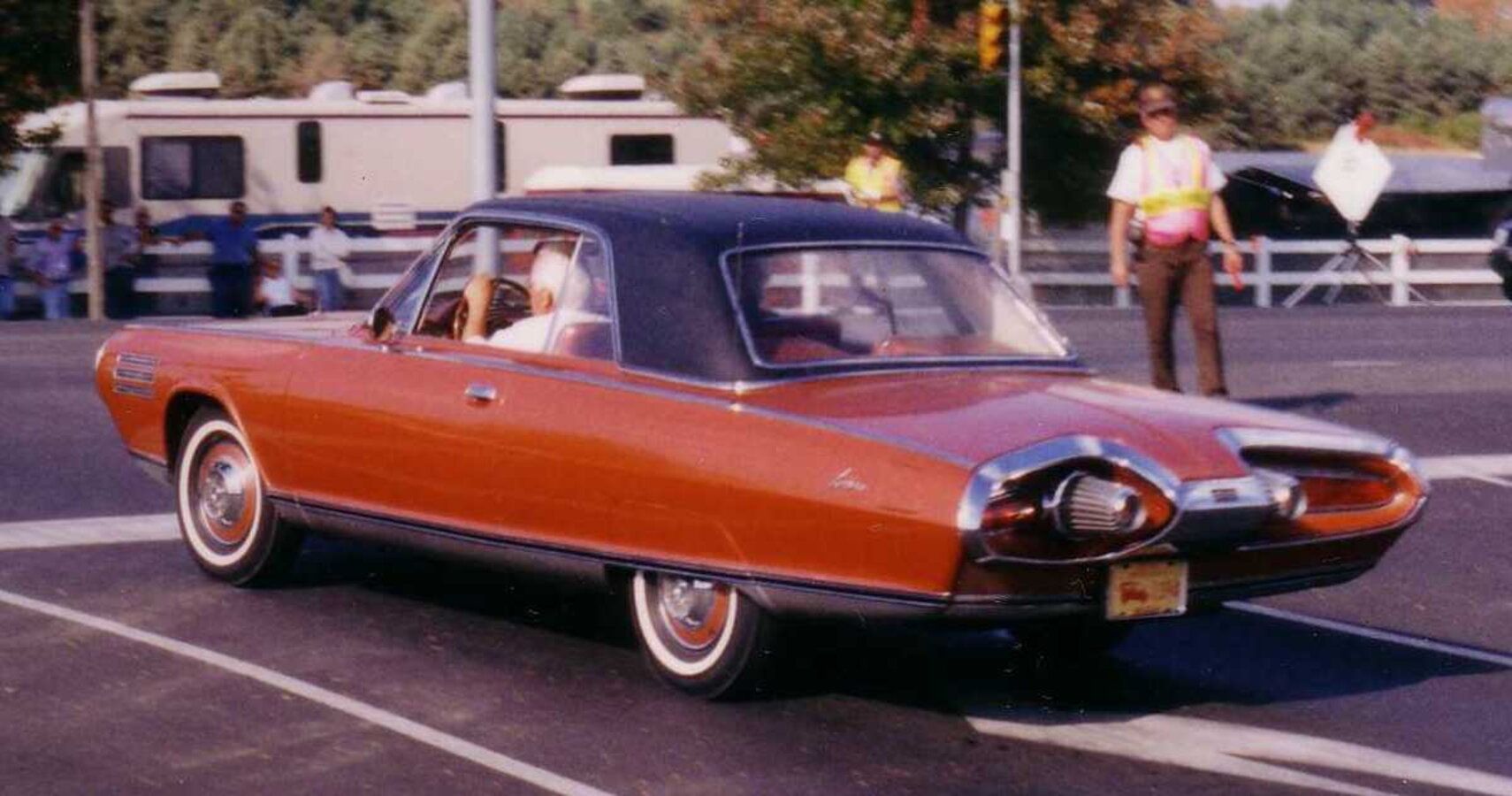 Here's the classic Chrysler Turbine Car
